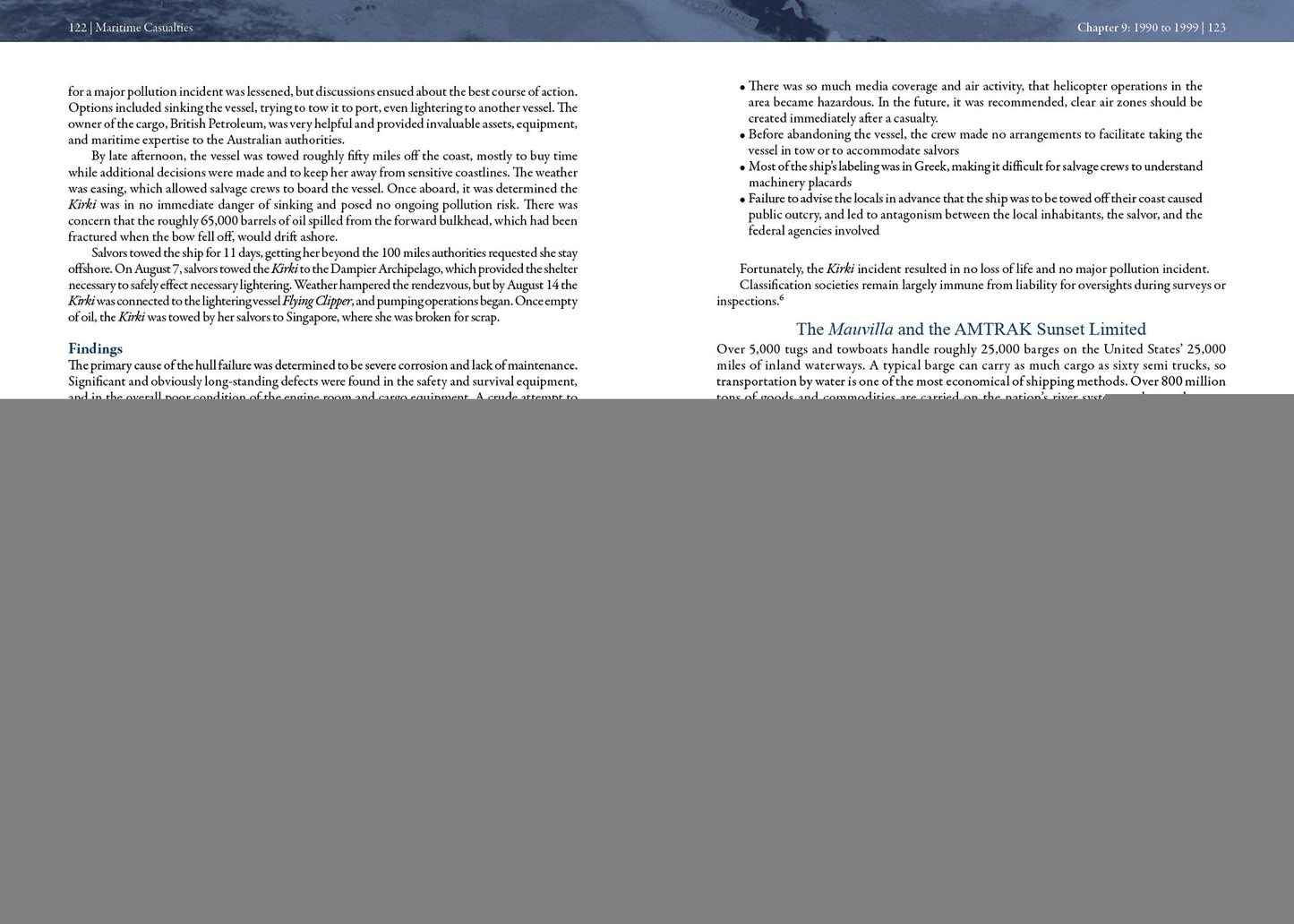 Maritime Casualties