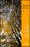 American Nature Writing 2001