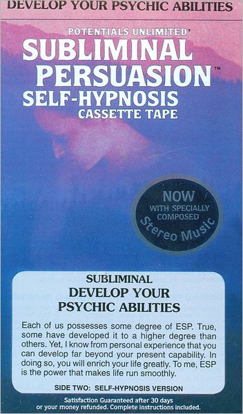 Develop Your Psychic Abilities: A Subliminal Persuasion Self-Hypnosis Cassette Tape
