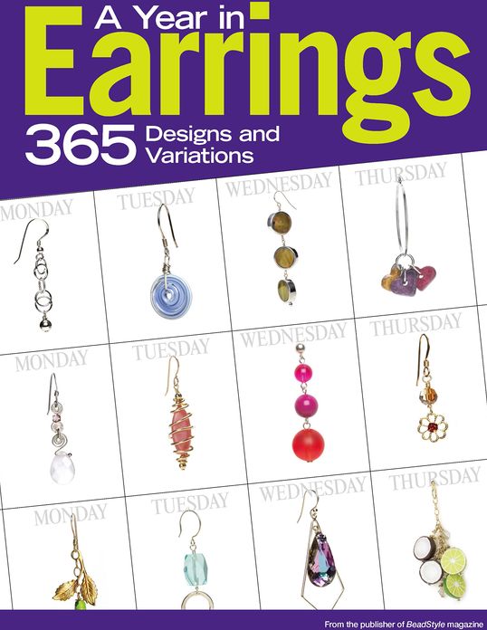 A Year in Earrings: 365 Designs and Variations (PagePerfect NOOK Book)