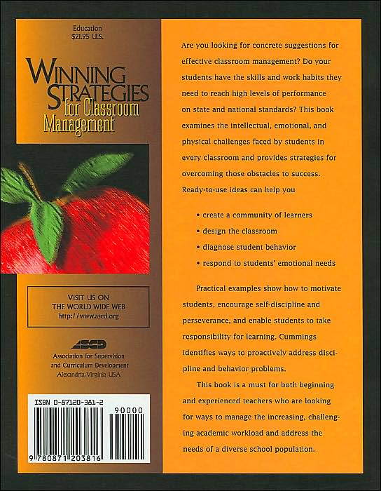Winning Strategies for Classroom Management