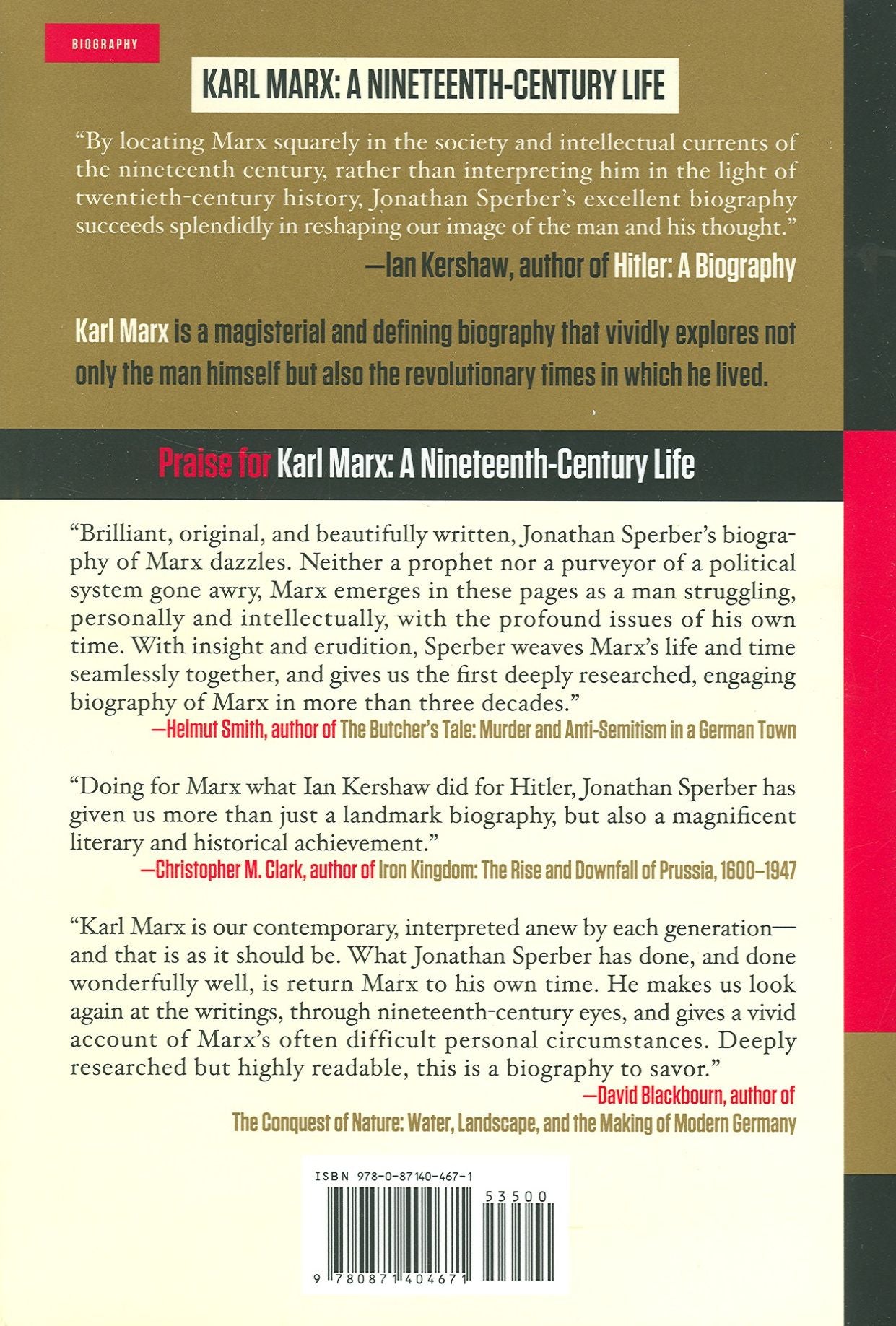 Karl Marx: A Nineteenth-Century Life