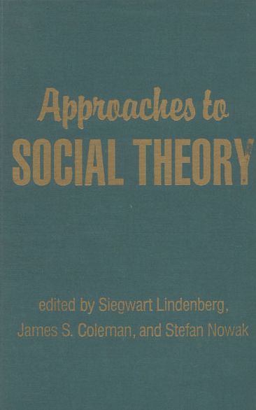 Approaches to Social Theory