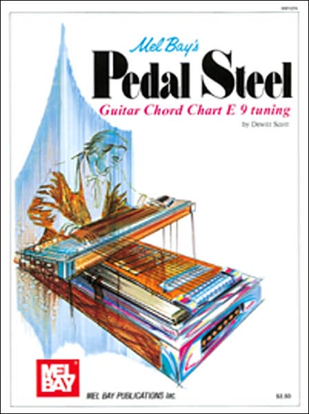 Mel Bay's Pedal Steel Guitar Chord Chart E 9 Tuning