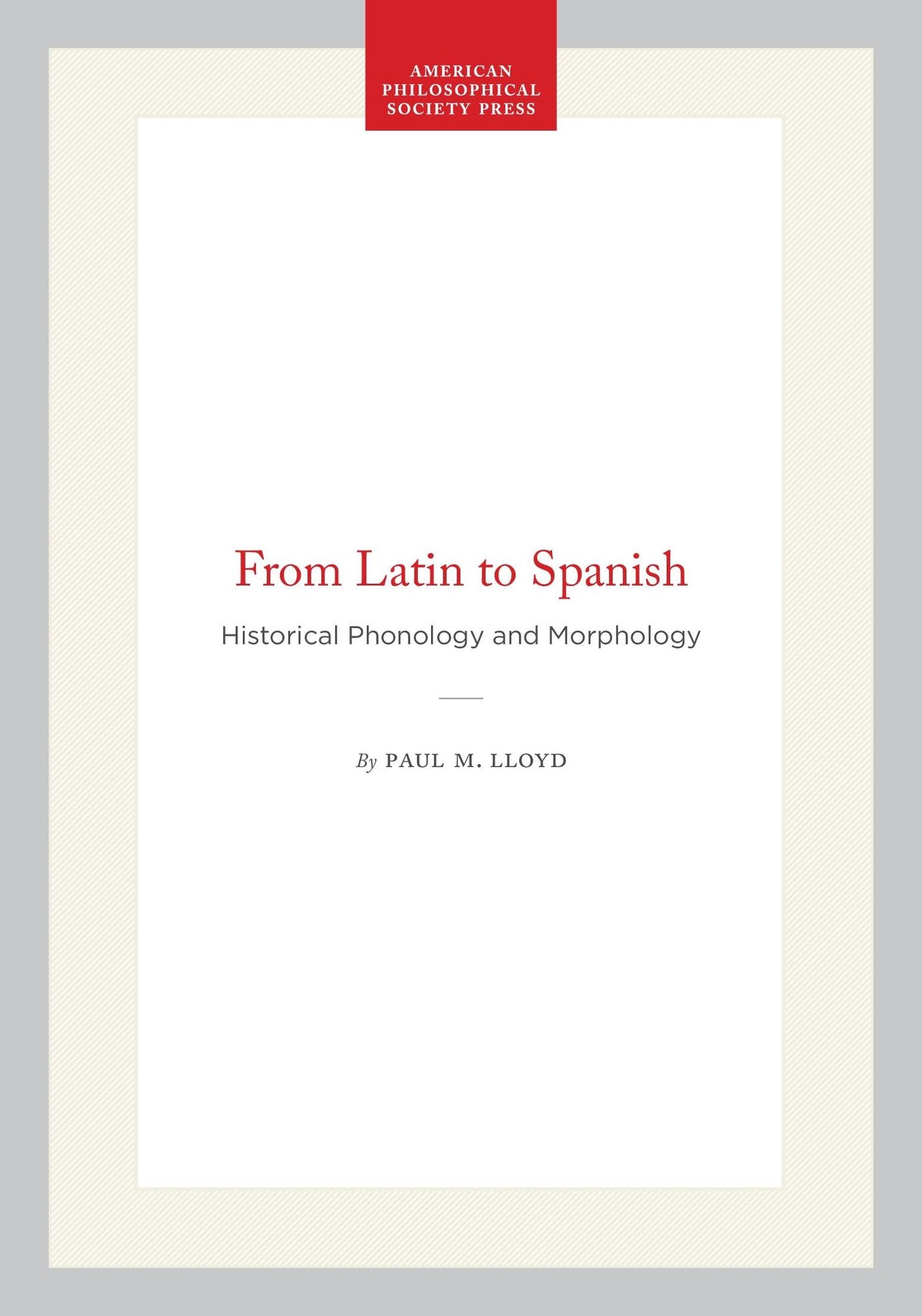 From Latin To Spanish