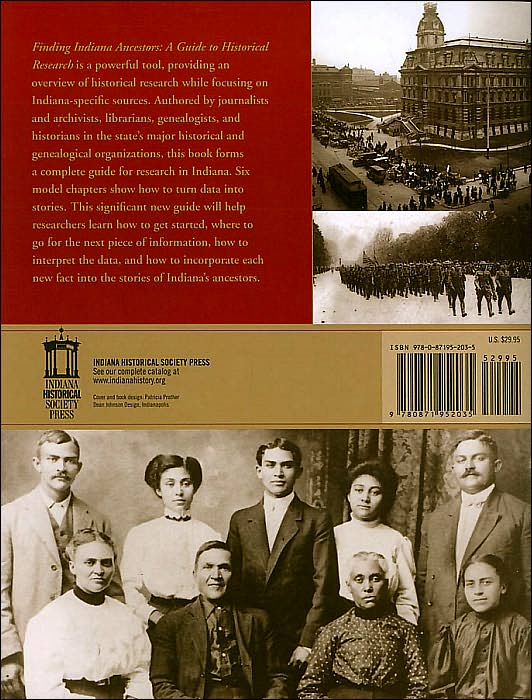 Finding Indiana Ancestors: A Guide to Historical Research
