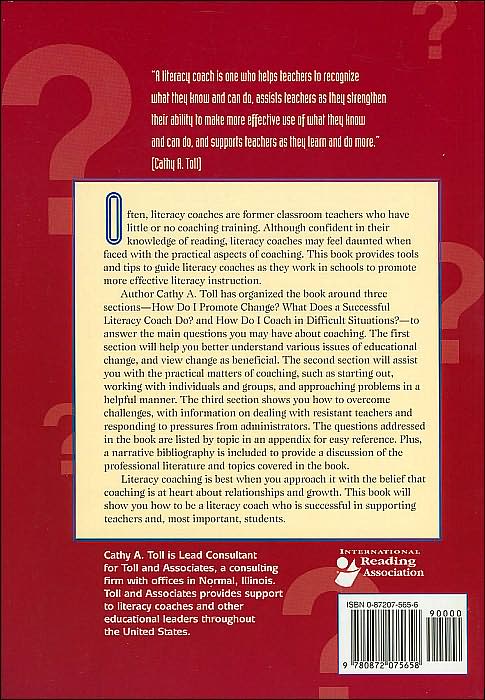 The Literacy Coach's Survival Guide: Essential Questions and Practical Answers