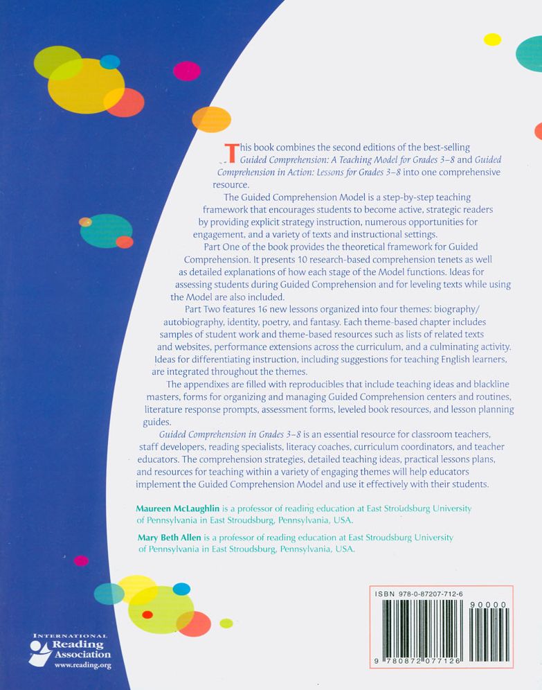 Guided Comprehension in Grades 3-8