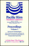 Pacific Rim TransTech Conference Volume I: Advanced Technologies