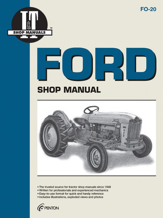 Ford Shop Manual Series 501 600 601 700 701 +