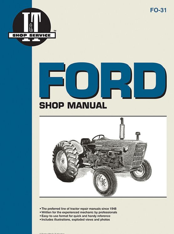 Ford Shop Manual Series 2000 3000&4000< 1975