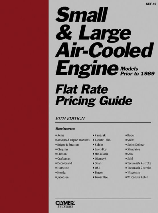 Small & Large Engine Flat Rate