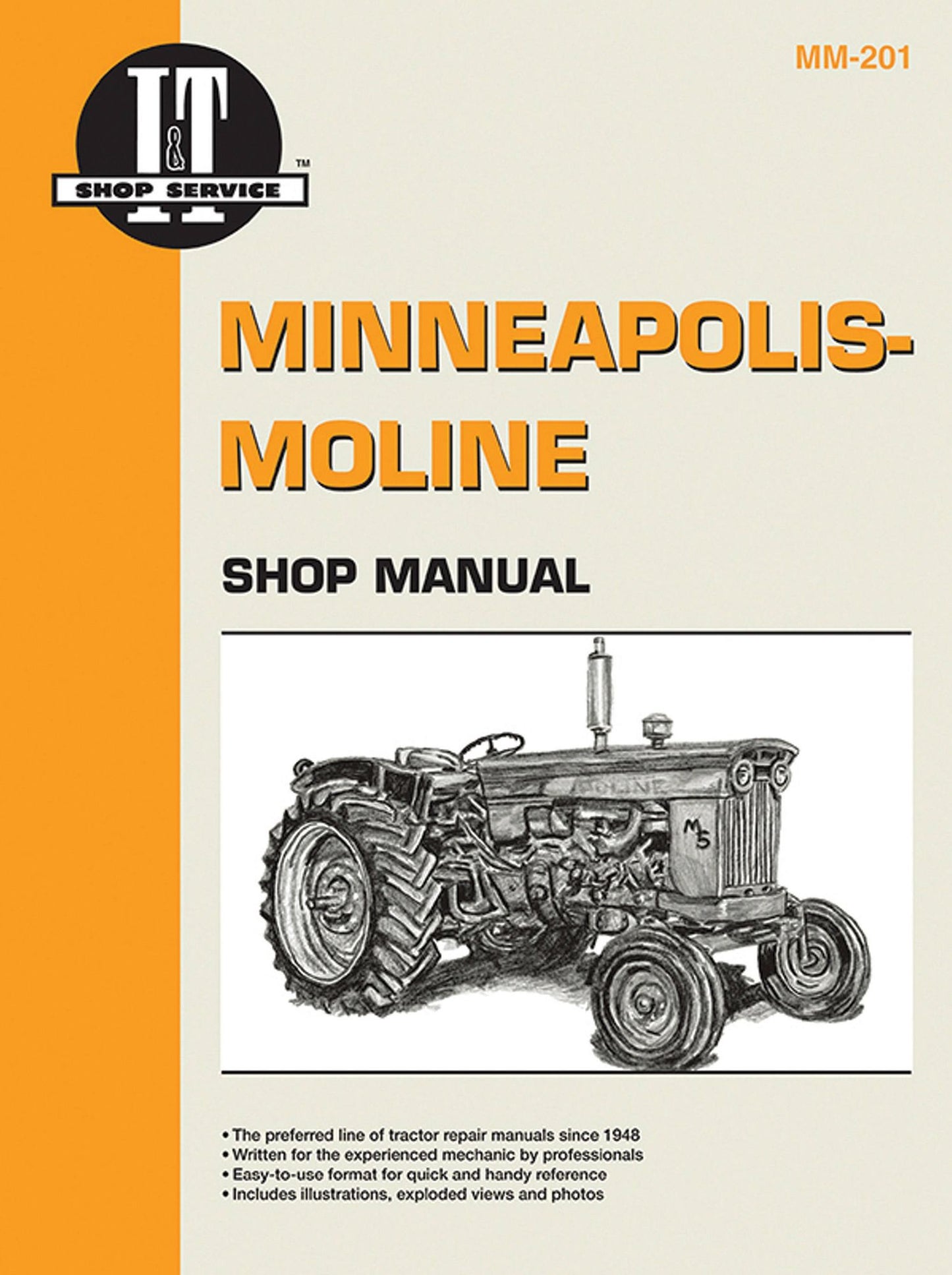 Minneapolis Moline Shop Manual Mm-201