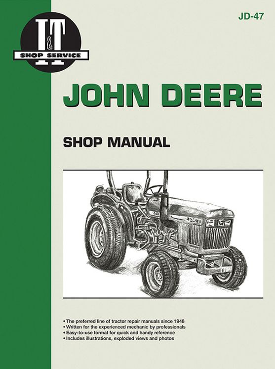 John Deere Shop Manual 850 950 & 1050
