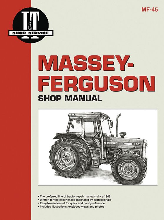 Massey Ferguson Shop Manual Models MF362 365 375 383 390+