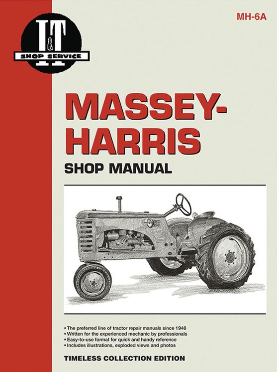 Massey Ferguson Shop Manual Model 16 Pacer