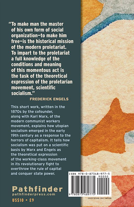 Socialism--Utopian and Scientific