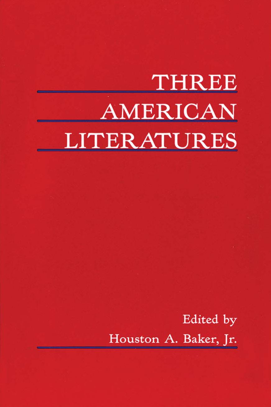 Three American Literatures: Essays in Chicano, Native American, and Asian-American Literature for Teachers of American Literature