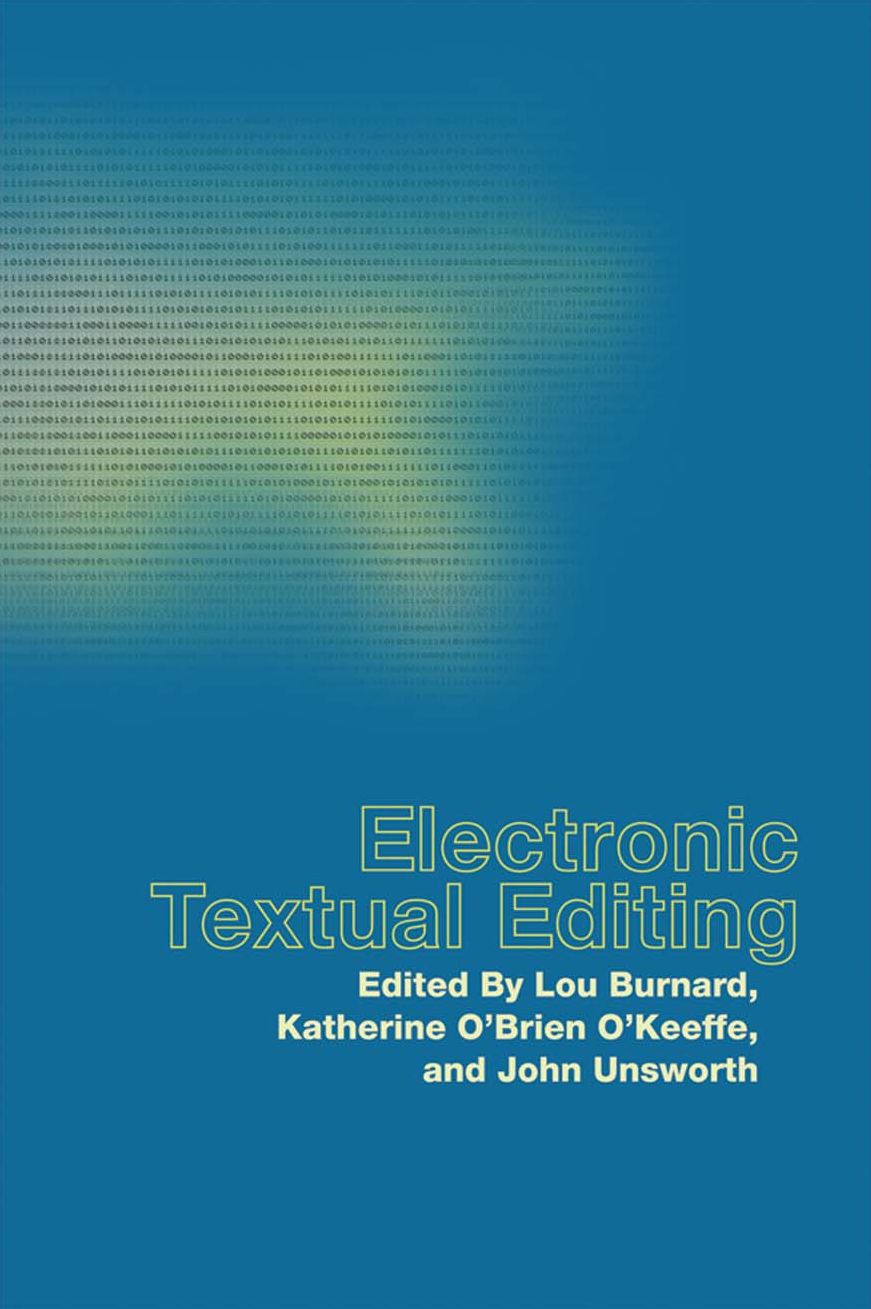 Electronic Textual Editing
