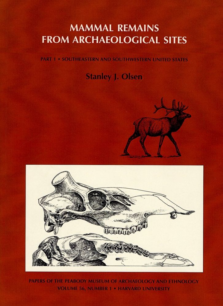 Mammal Remains from Archaeological Sites: Part 1: Southeastern and Southwestern United States