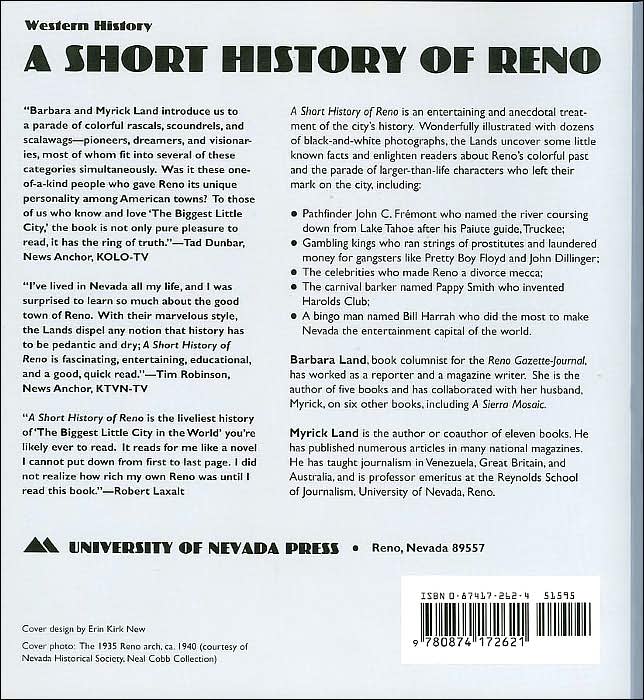 Short History of Reno