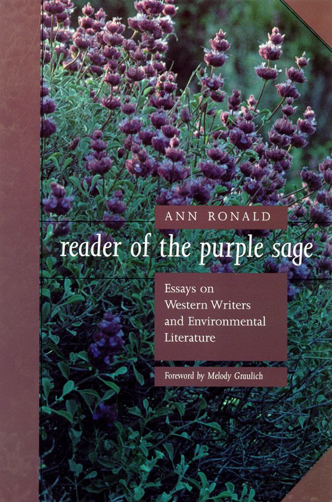 Reader of the Purple Sage: Essays on Western Literature and Environmental Literature