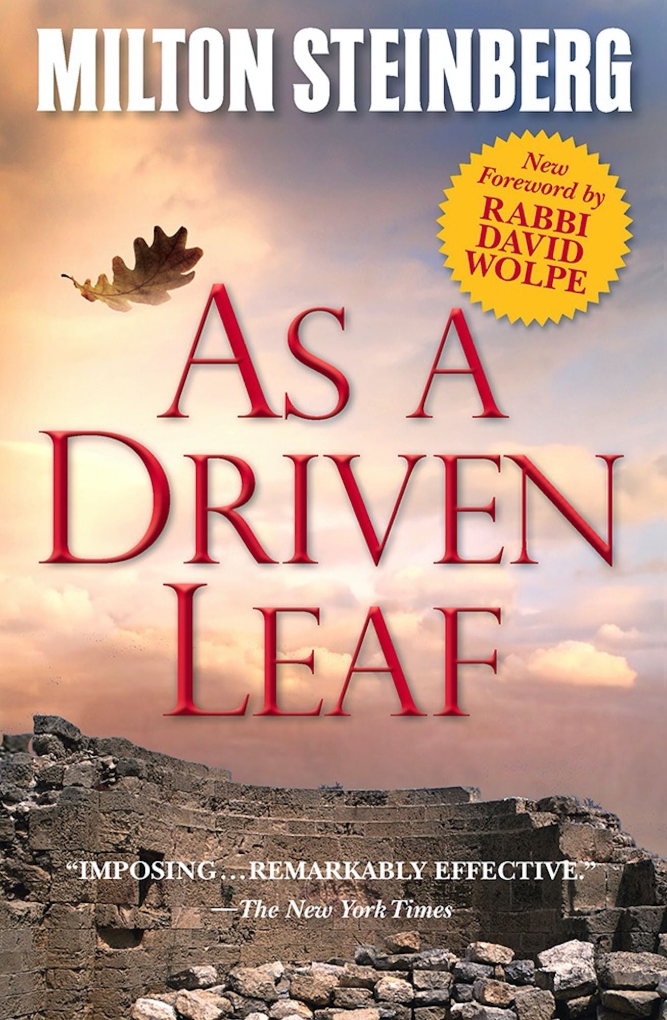 As a Driven Leaf with New Foreward by David Wolpe