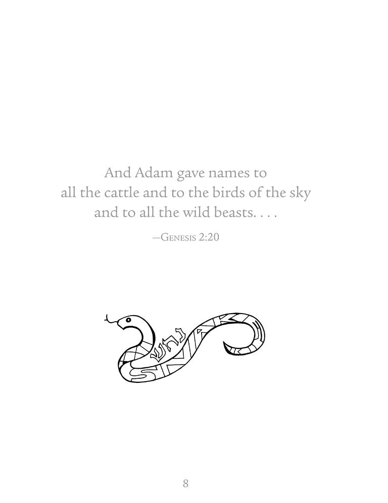 Shalom Coloring III: Animals of the Bible