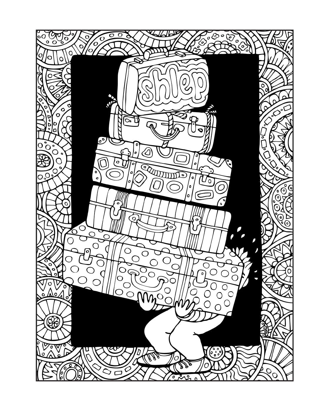 Oy Vey! A Yiddish Coloring Book?