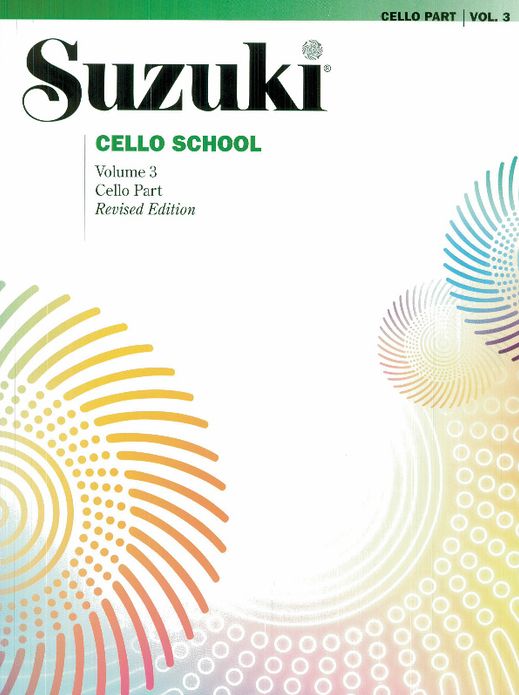 Suzuki Cello School, Vol 3: Cello Part