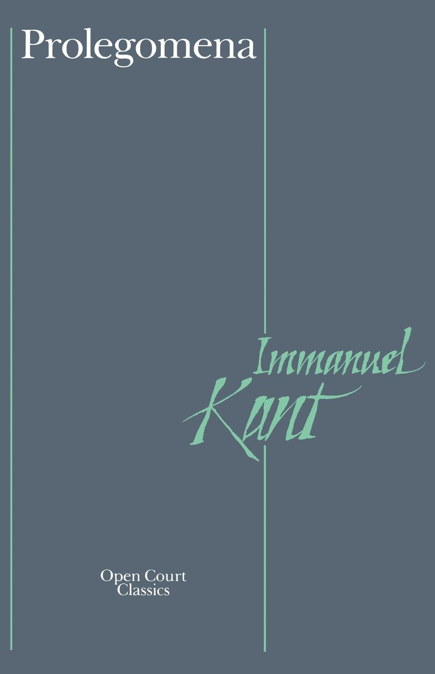 Prolegomena