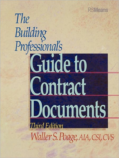 Building Professional's Guide to Contract Documents