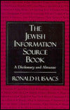 The Jewish Information Source Book: A Dictionary and Almanac