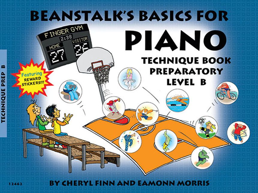 Beanstalk's Basics for Piano: Technique Book