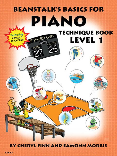 Beanstalk's Basics for Piano: Technique Book 1