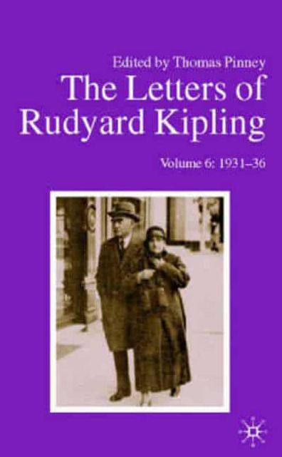 Letters of Rudyard Kipling: 1931-36