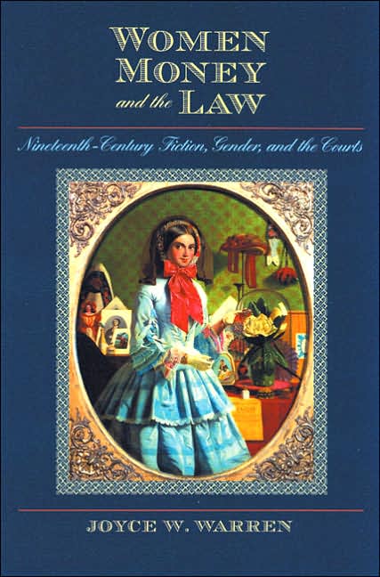Women, Money and the Law: Nineteenth-Century Fiction, Gender, and the Courts
