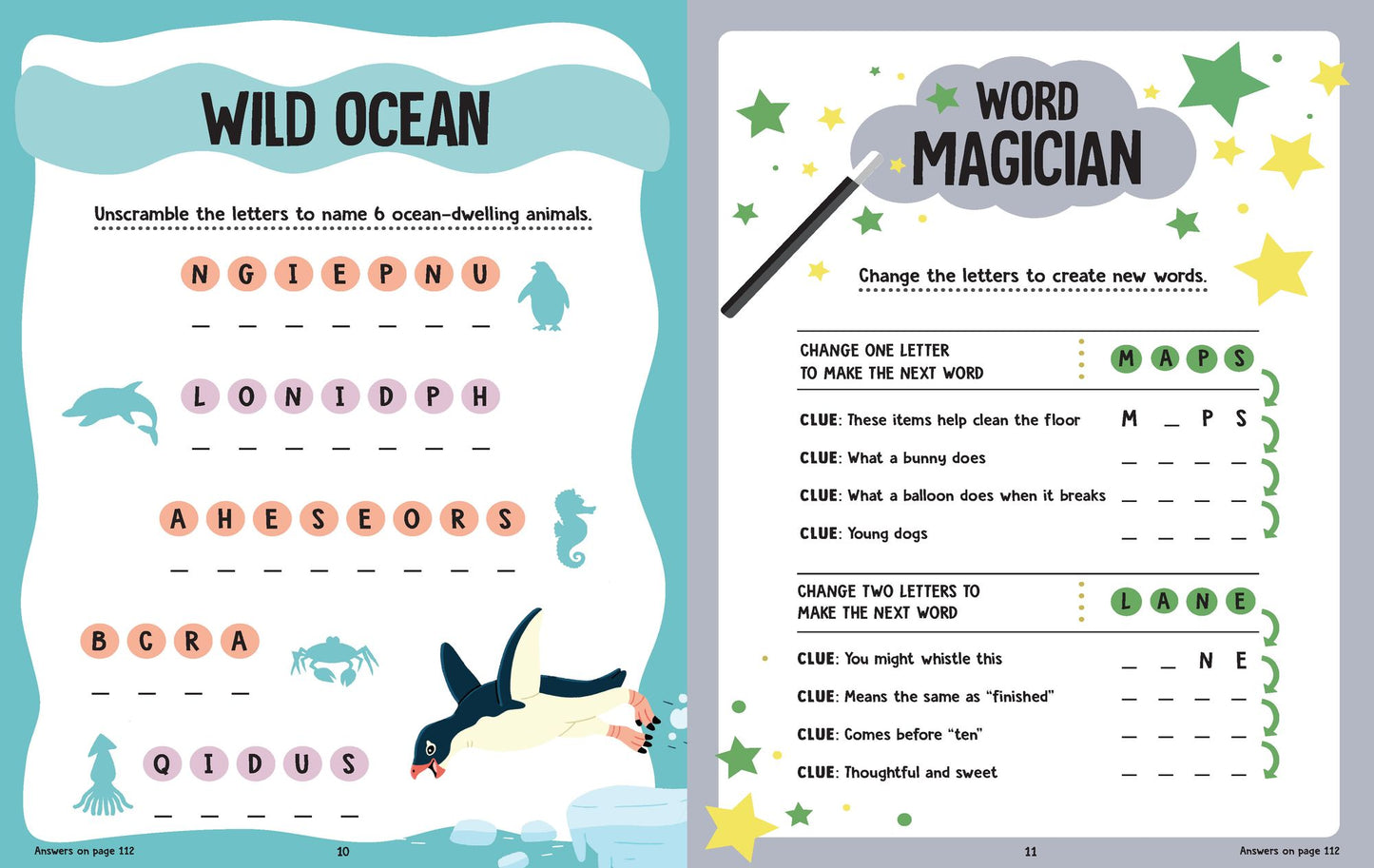 Merriam-Webster's Word Puzzle Adventures: Track down dinosaurs, uncover treasures, spot the space objects, and learn about language in 100 puzzles!