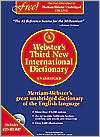 Webster's Third New International Dictionary with CD-ROM