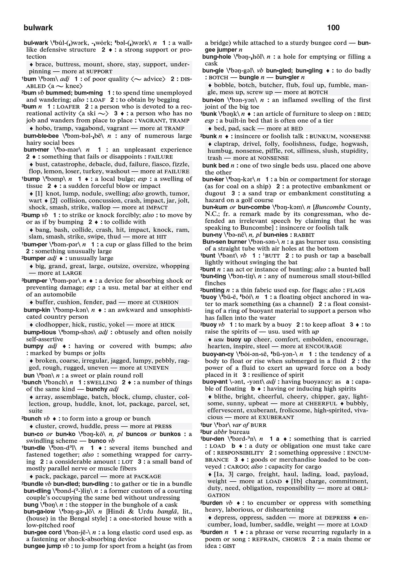 Merriam-Webster's Dictionary and Thesaurus