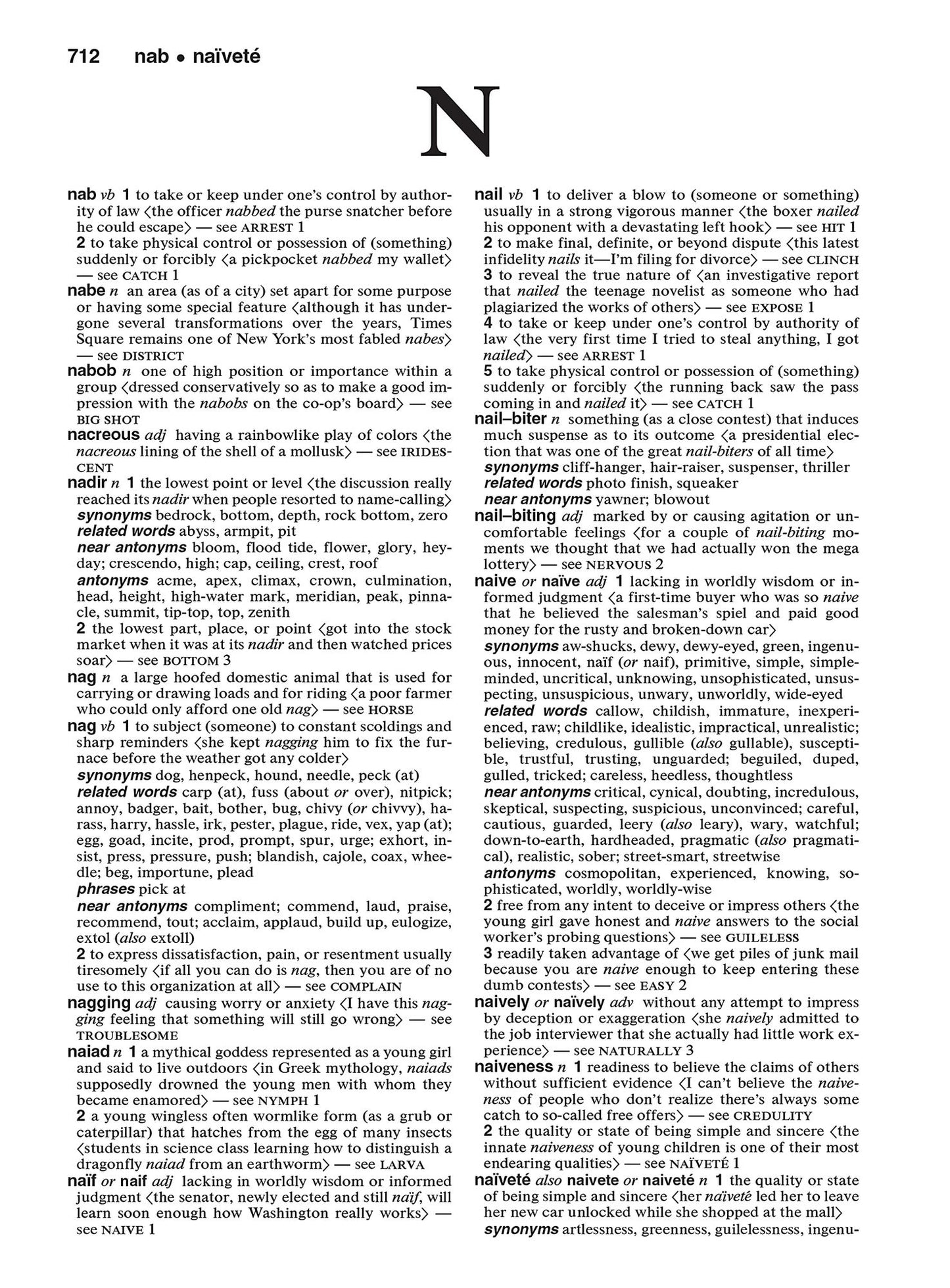 Merriam-Webster's Collegiate Thesaurus: Second Edition