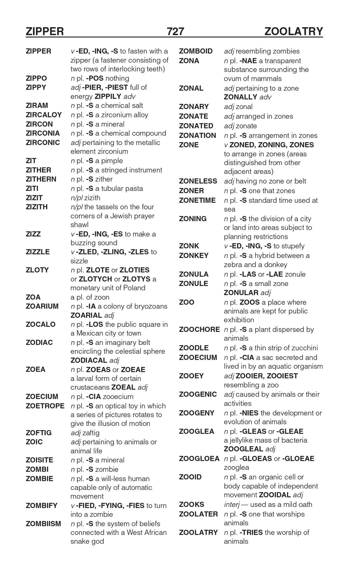 The Official SCRABBLE Players Dictionary