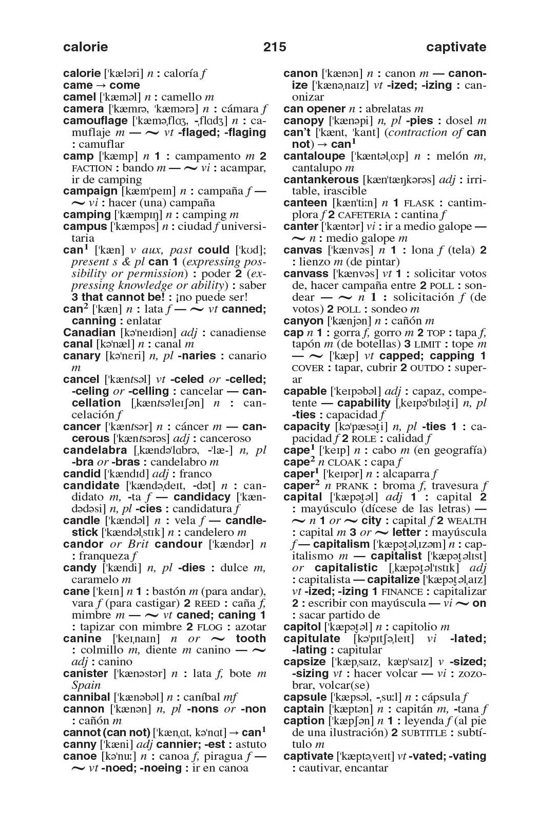 Merriam-Webster's Pocket Spanish-English Dictionary