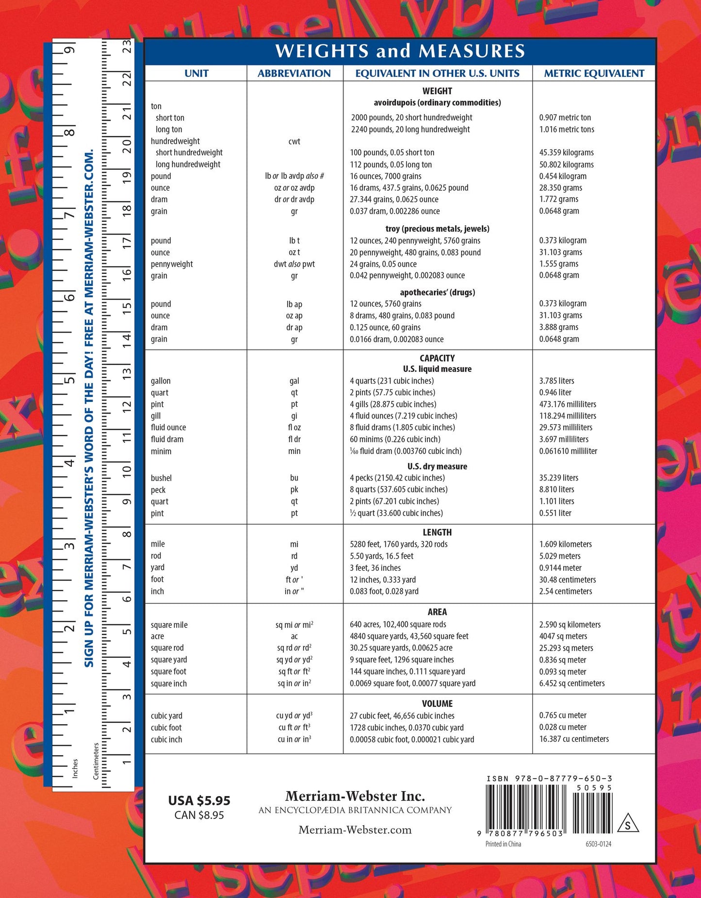 Merriam-Webster's Notebook Dictionary
