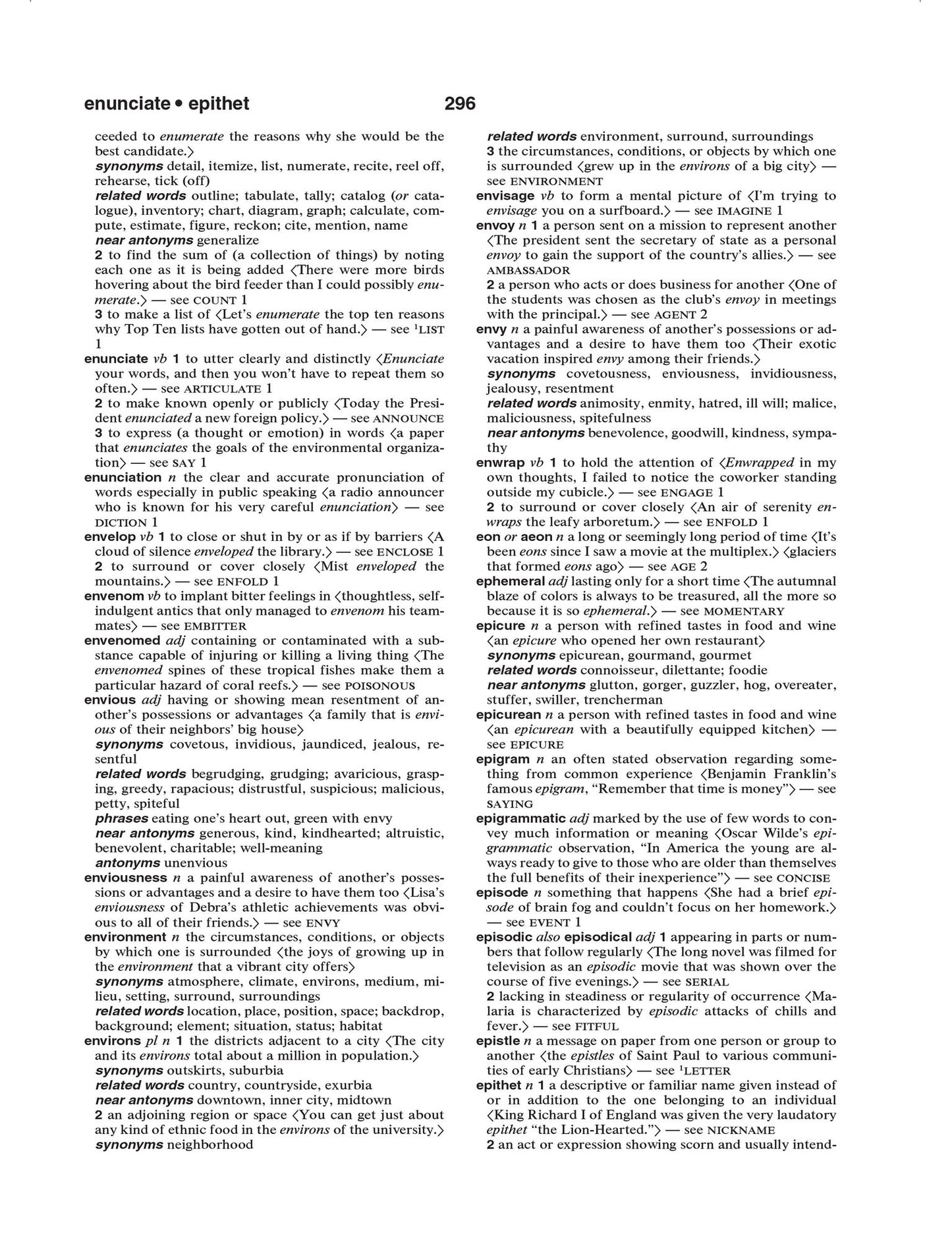 Merriam-Webster's Intermediate Thesaurus 2023