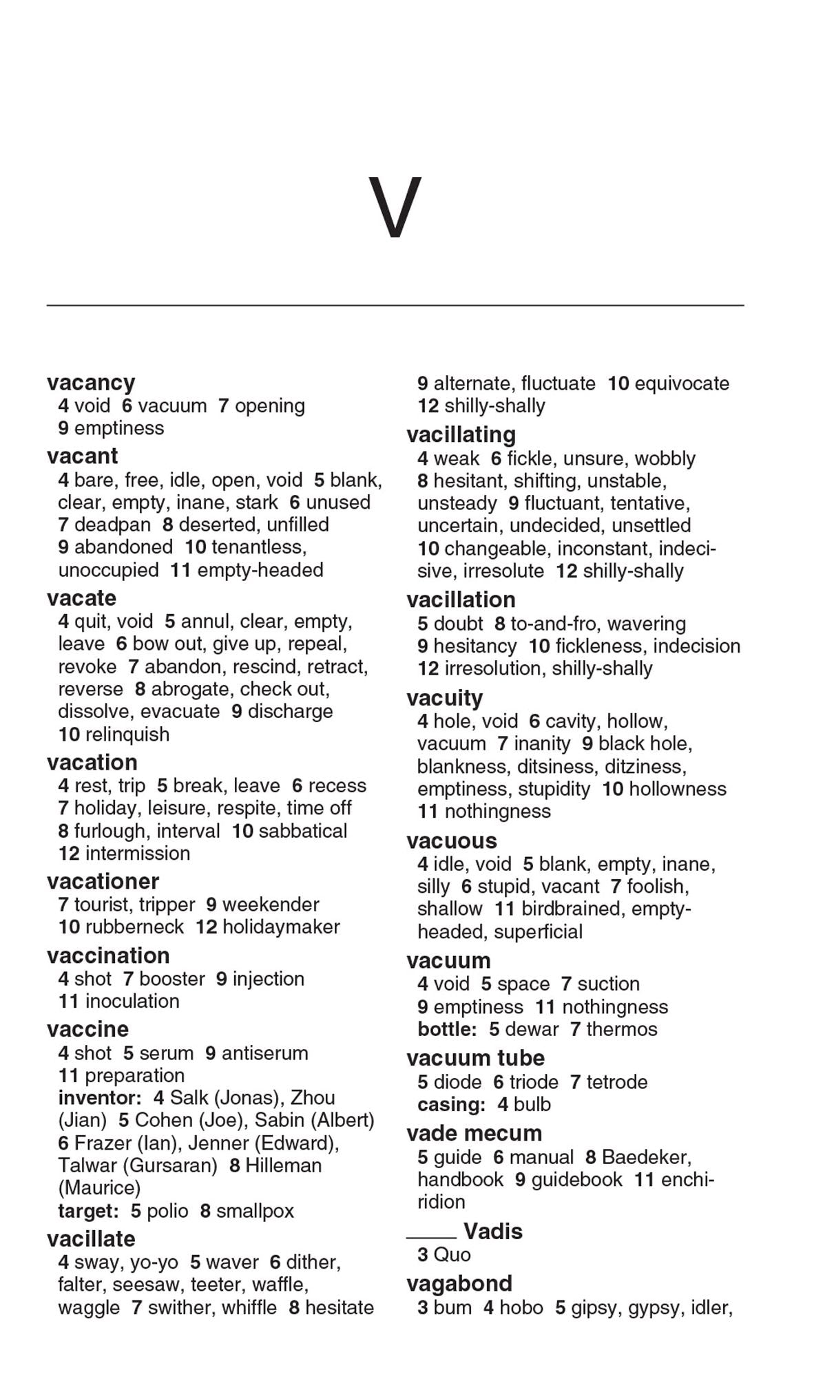 Merriam-Webster's Crossword Puzzle Dictionary