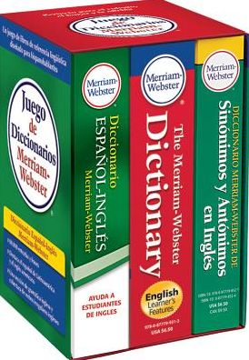 Juego de Diccionarios Merriam-Webster
