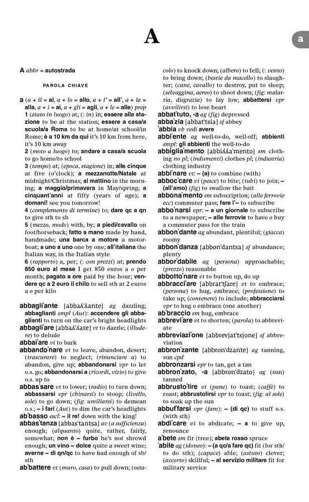 Merriam-Webster's Italian-English Dictionary