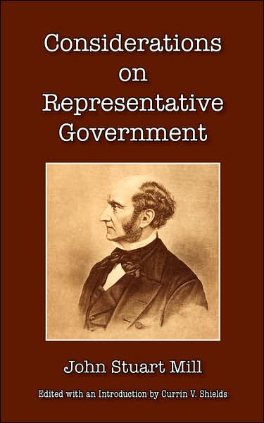 Considerations on Representatie Government