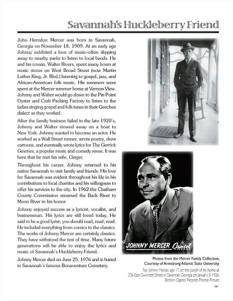 Johnny Mercer: The Life, Times and Song Lyrics of Our Huckleberry Friend